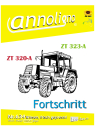 Fortschritt Landmaschinen Traktor/Schlepper Zugmaschine Typ ZT 320-A & 323-A  Bild- Ersatzteilliste & Explosionszeichnungen - annoligno 634